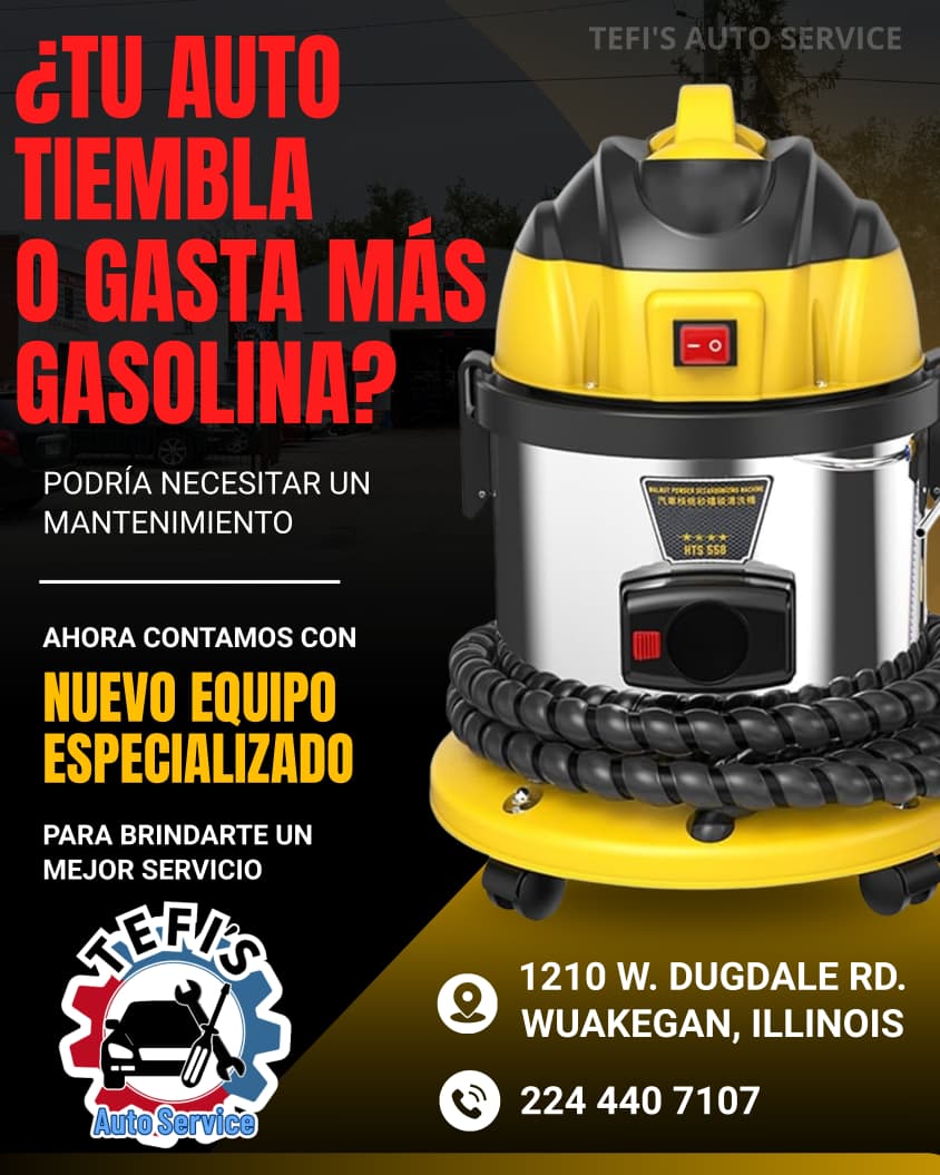 Promoción 1 TEFI'S Auto Service